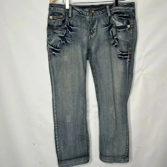 COOGI size 17/18 jeans cropped - Picture 1 of 4